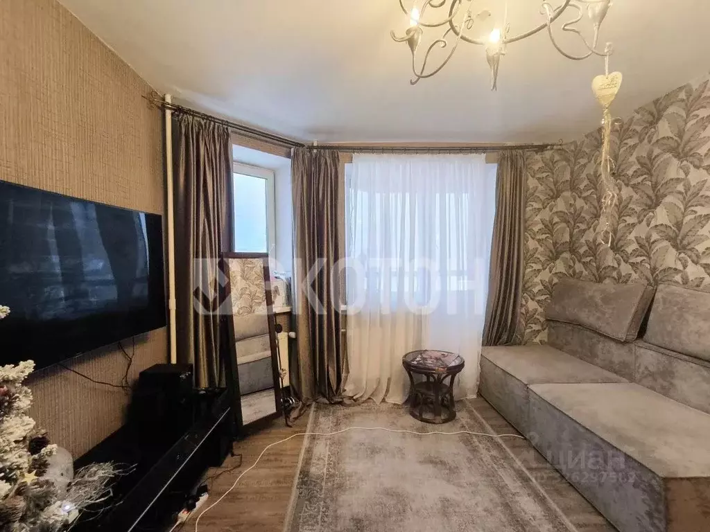 1-к кв. Санкт-Петербург пос. Парголово, ул. Валерия Гаврилина, 3к2 ... - Фото 1