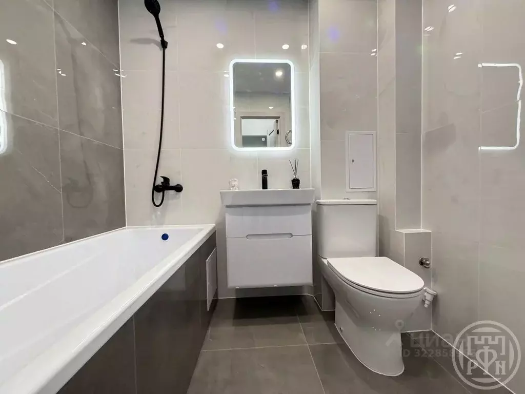 1-к кв. Ленинградская область, Всеволожск ул. Севастопольская, 1 (34.0 ... - Фото 1