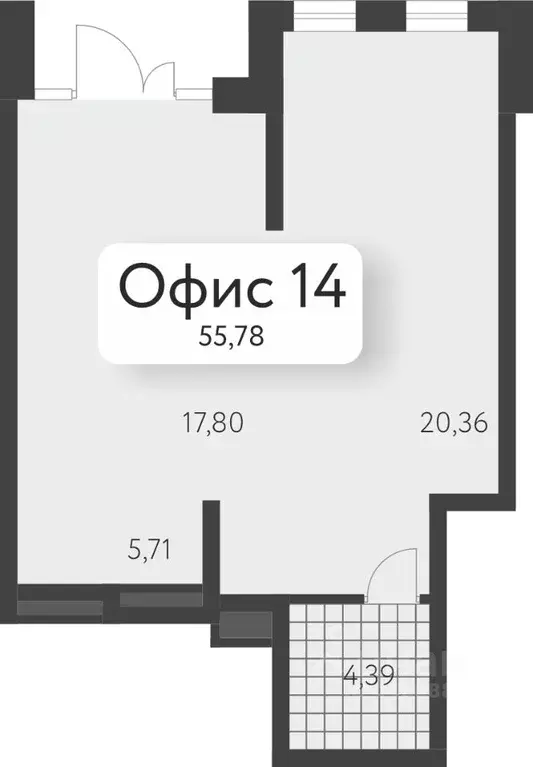 Офис в Свердловская область, Екатеринбург Академический мкр, 13-й ... - Фото 0