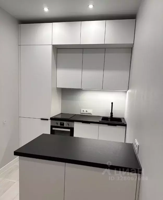 1-к кв. Краснодарский край, Сочи Гагарина мкр, ул. Чайковского, 12/1 ... - Фото 2