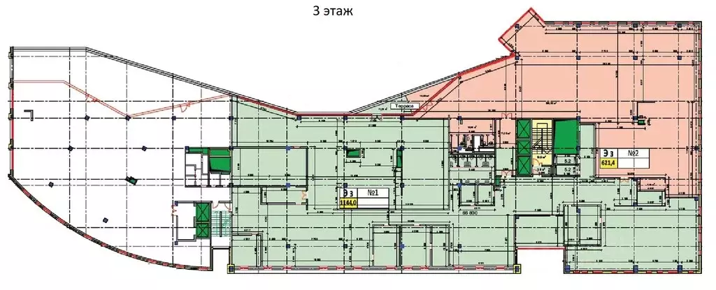 Офис в Москва ул. Малая Дмитровка, 20 (1111 м) - Фото 1