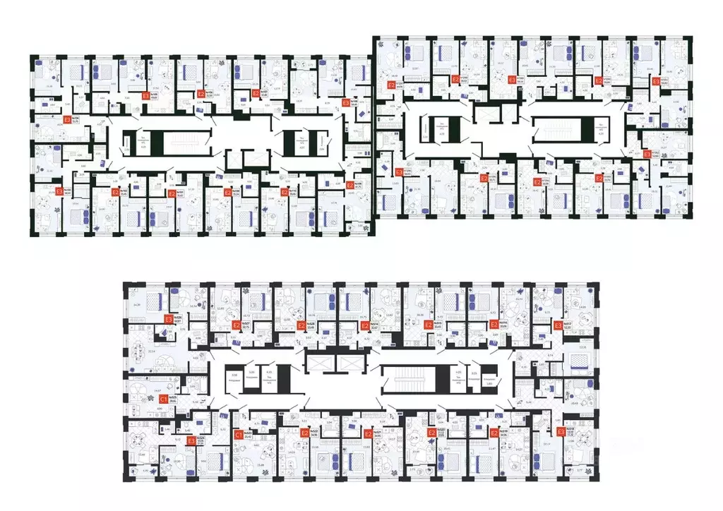 1-к кв. Тульская область, Тула Мясново мкр, Желания жилой комплекс ... - Фото 2
