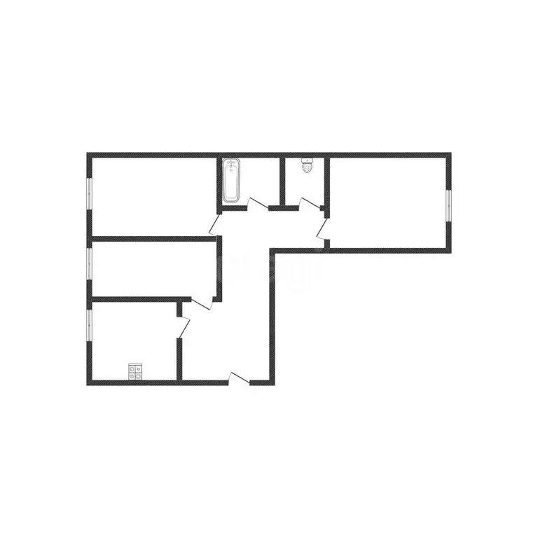 3-комнатная квартира: Ангарск, 15-й микрорайон, 30 (67.6 м) - Фото 1