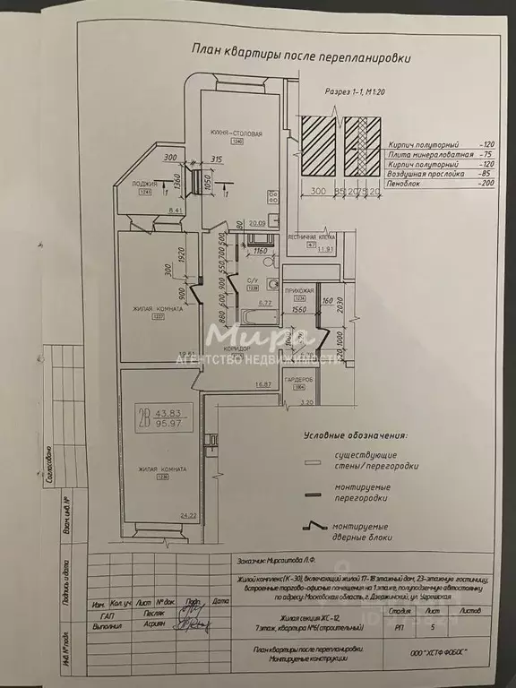 2-к кв. Московская область, Дзержинский Угрешская ул., 32 (96.0 м) - Фото 2
