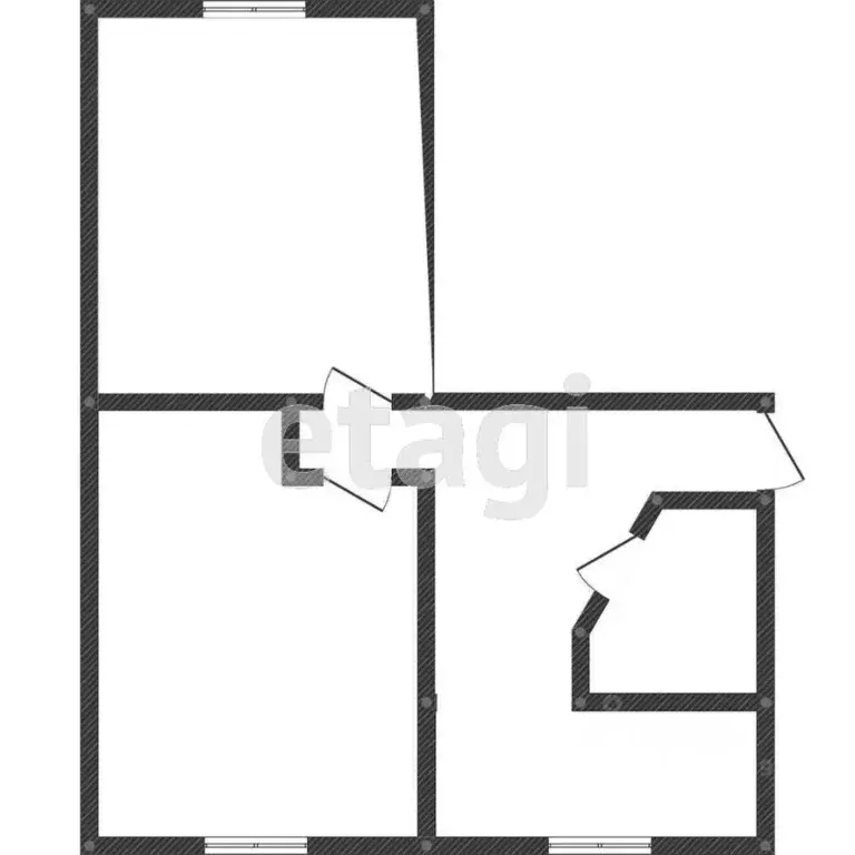 2-к кв. Иркутская область, Иркутск ул. Трилиссера, 106 (47.0 м) - Фото 2