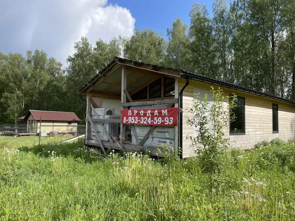 Дом в Калужская область, Боровский район, Совьяки с/пос, д. Рязанцево, ... - Фото 0