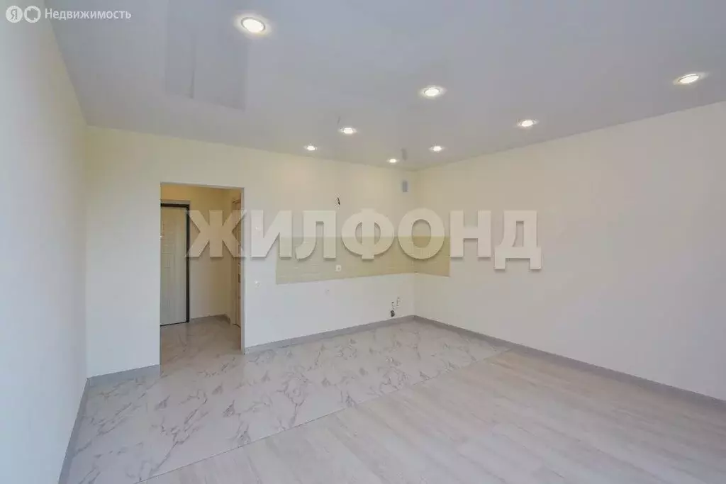Квартира-студия: Новосибирск, Плющихинская улица, 1 (32.7 м) - Фото 0