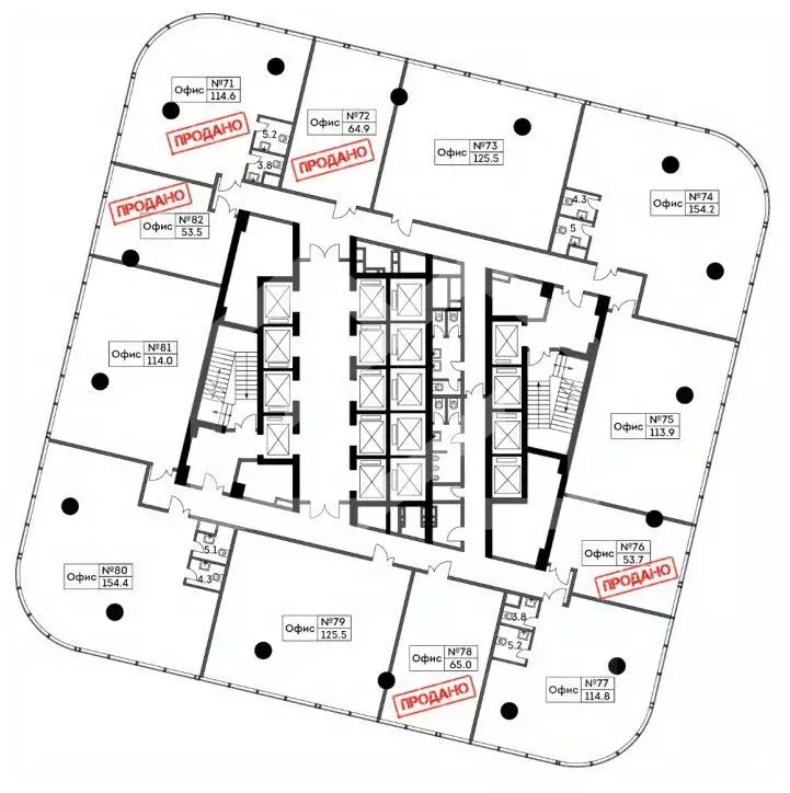 Офис в Москва Ходынский бул., 4/1 (126 м) - Фото 1