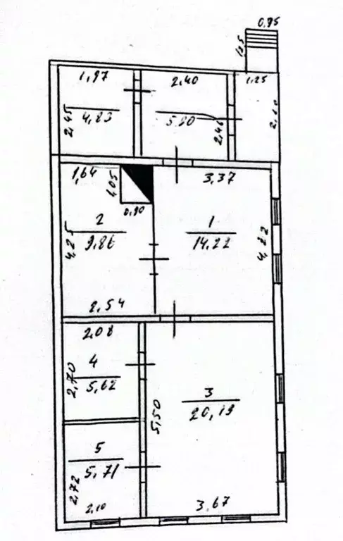 Дом в Оренбургская область, с. Шарлык ул. Ленинская, 38 (60 м) - Фото 2