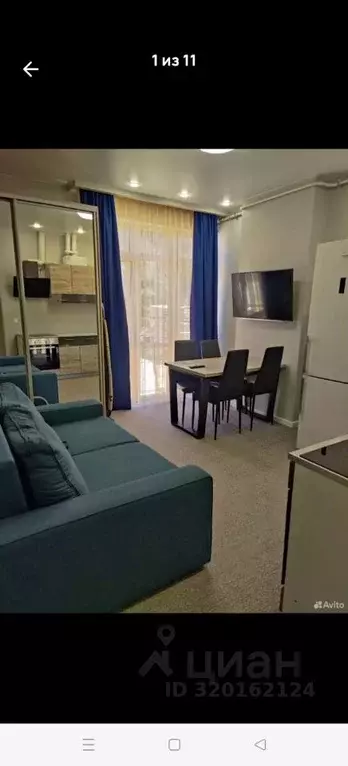 Студия Краснодарский край, Сочи Вишневая ул., 82 (32.0 м) - Фото 0