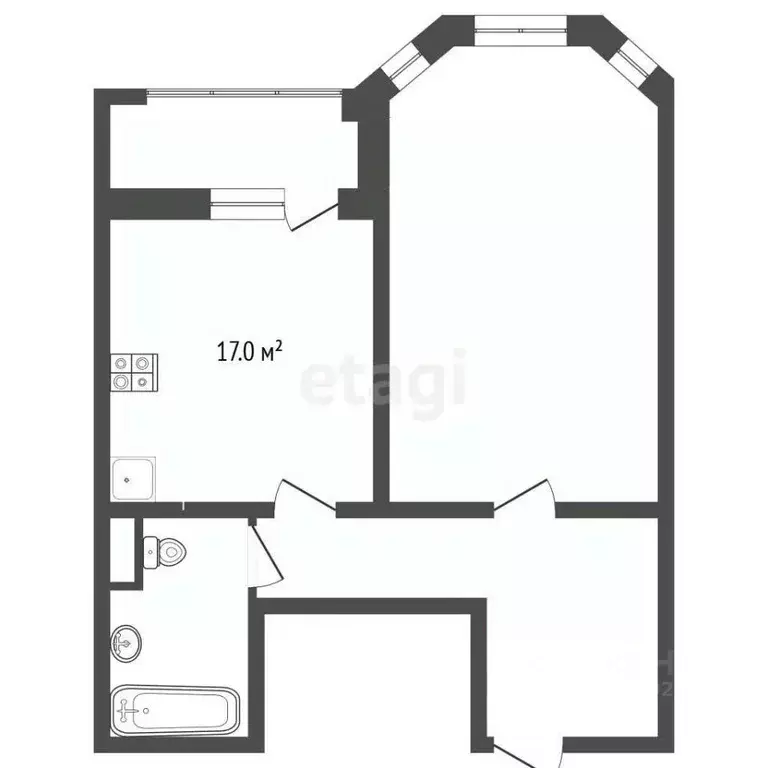 1-к кв. Ярославская область, Ярославль ул. Дядьковская, 2 (47.4 м) - Фото 2