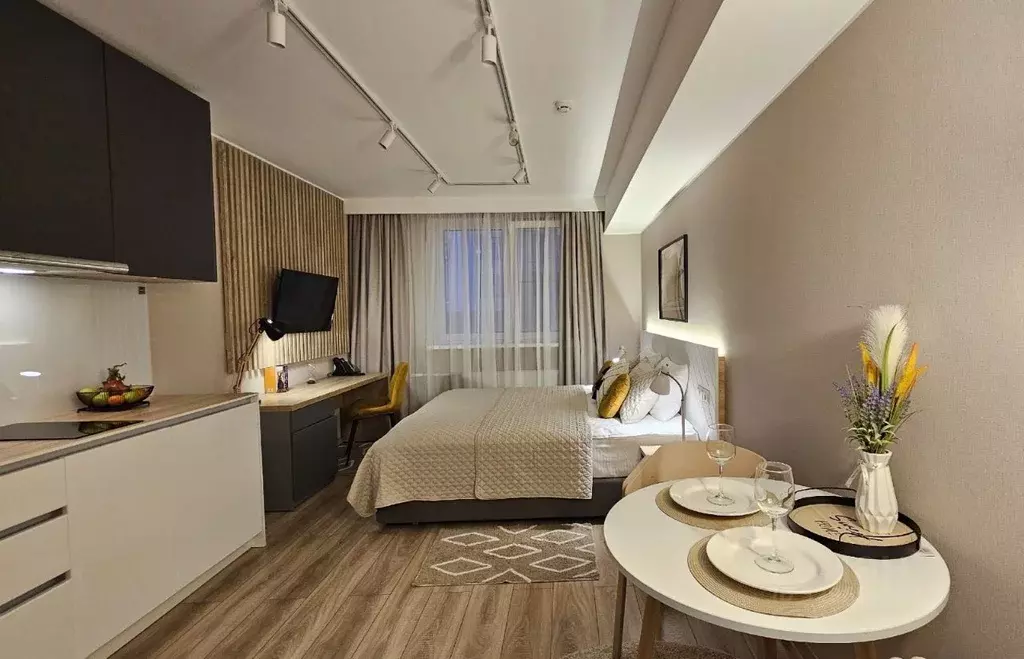 Студия Санкт-Петербург Заозерная ул., 3к3 (24.0 м) - Фото 2