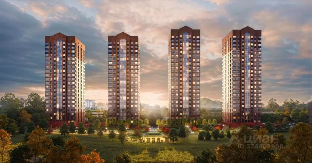 3-к кв. Хабаровский край, Хабаровск Грин 2 жилой комплекс (97.5 м) - Фото 2