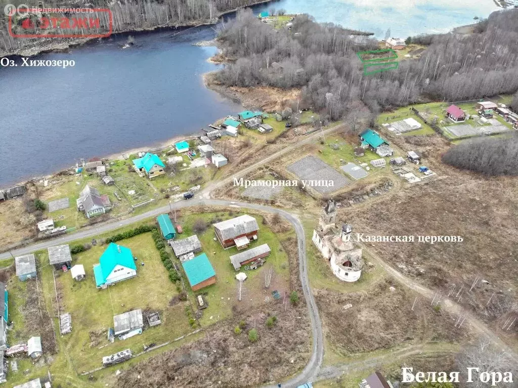 Участок в Гирвасское сельское поселение, деревня Белая Гора (11.8 м) - Фото 2