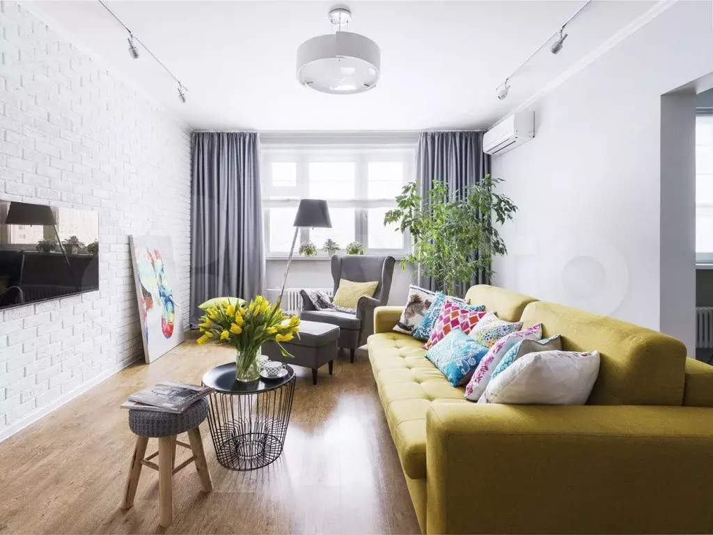2-к. квартира, 63,5 м, 6/9 эт. - Фото 0