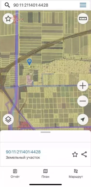 Участок в Крым, Сакский район, с. Суворовское  (6.9 сот.) - Фото 1