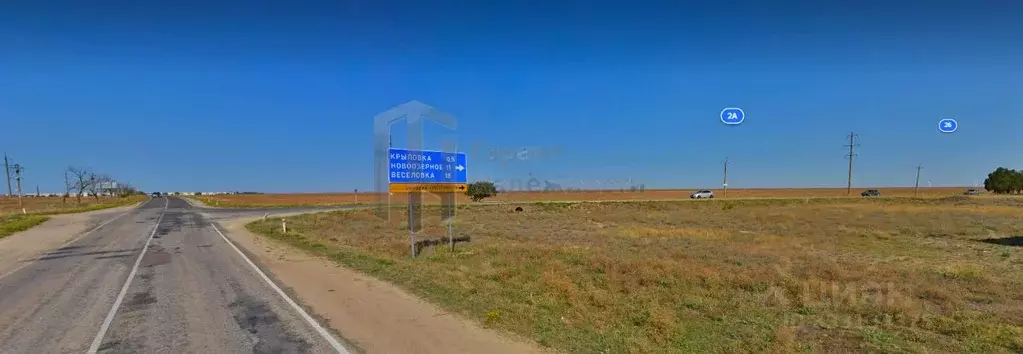 Участок в Крым, Сакский район, Штормовское с/пос, с. Крыловка ул. Мира ... - Фото 1