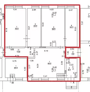 Помещение свободного назначения в Москва Холодильный пер., 3к1с2 (185 ... - Фото 2