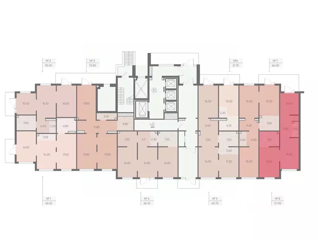 Помещение свободного назначения в Санкт-Петербург Пейзажный квартал ... - Фото 2
