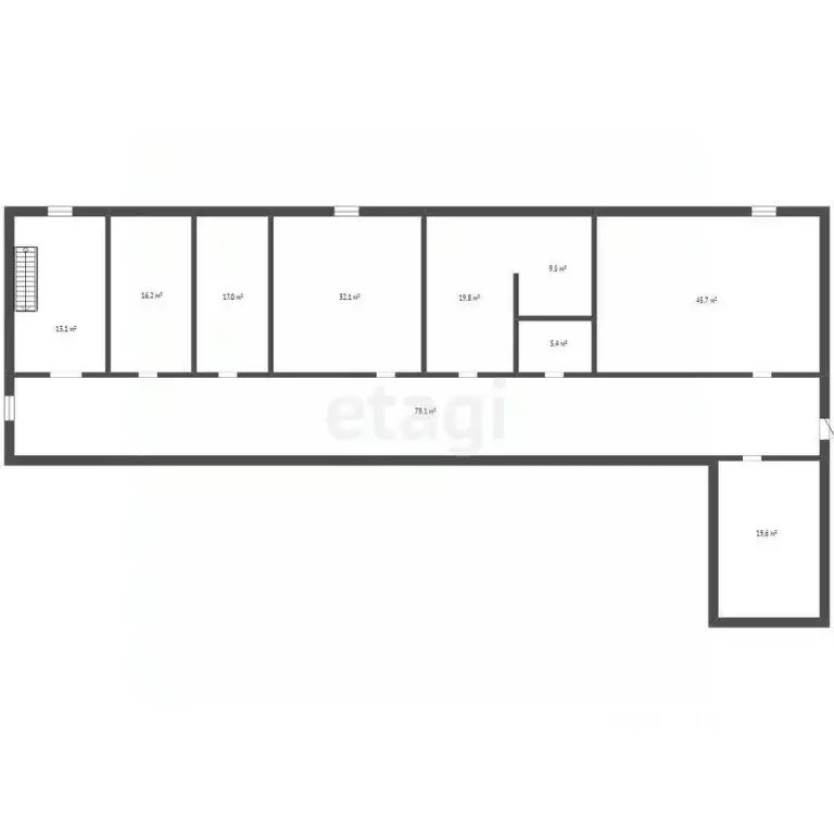 Офис в Кемеровская область, Топки ул. Луначарского, 6А (1422 м) - Фото 2