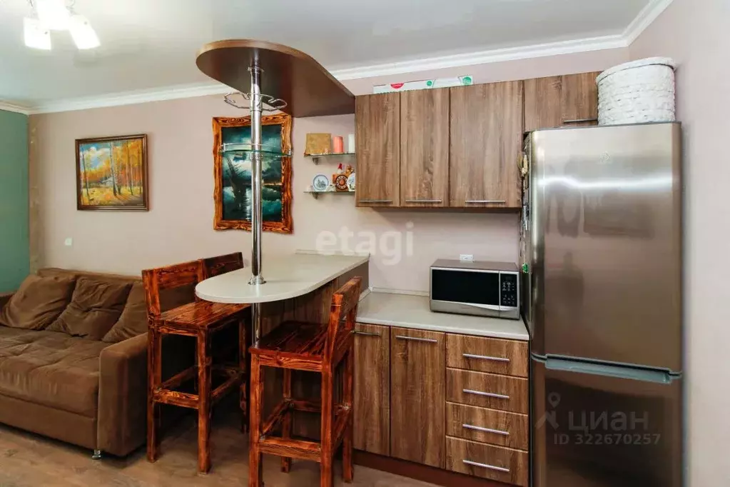 Комната Тюменская область, Тюмень Мельзаводская ул., 19а (42.6 м) - Фото 1