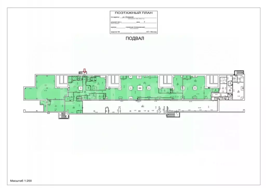 Помещение свободного назначения в Москва Отрадная ул., 7 (1080 м) - Фото 2