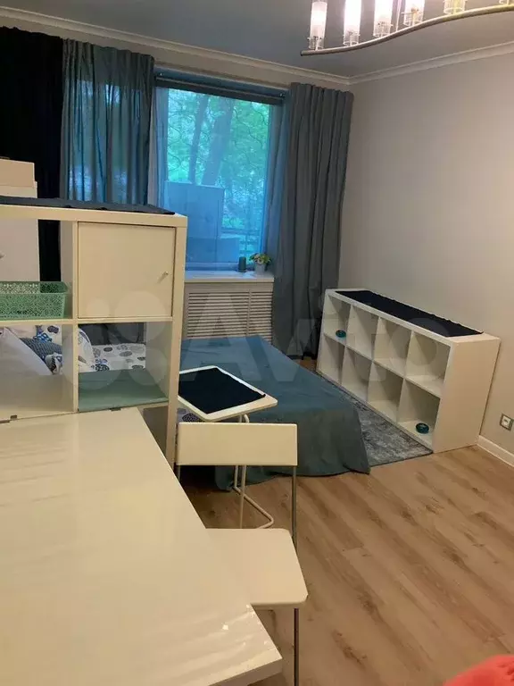 1-к. квартира, 33 м, 1/9 эт. - Фото 1