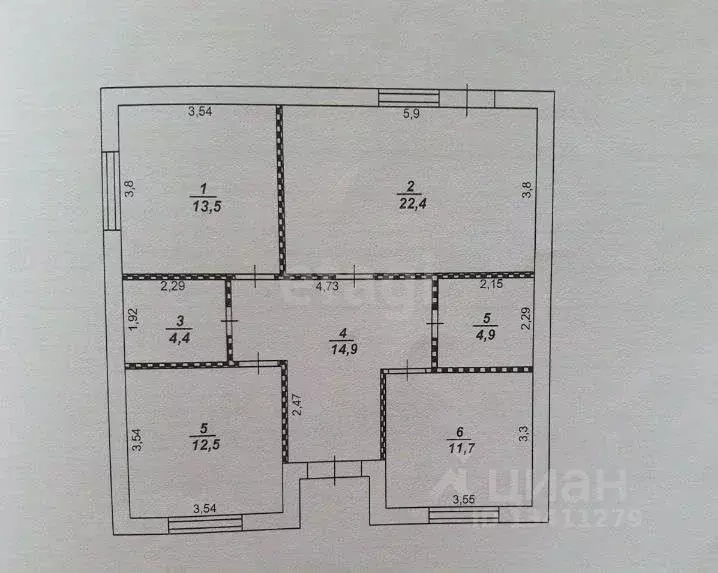 Дом в Белгородская область, Белгородский район, Разумное рп ул. ... - Фото 2