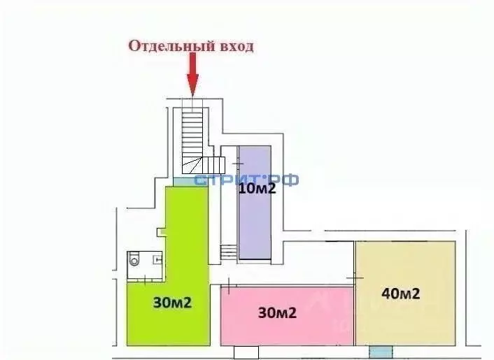 Помещение свободного назначения в Москва Житная ул., 10 (120 м) - Фото 2