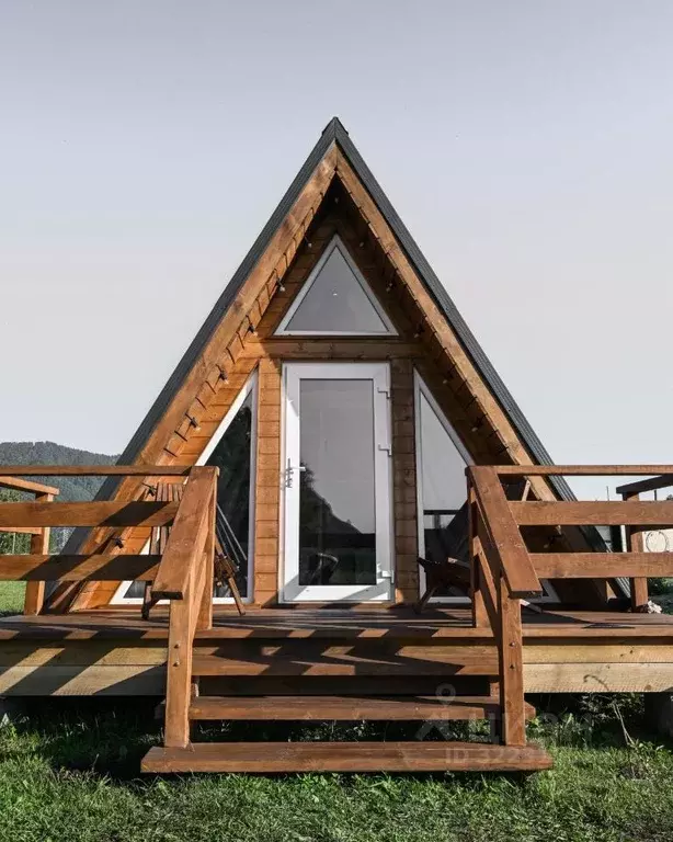 Дом в Алтай, Чемальский район, с. Анос ул. Клубничная, 1 (25 м) - Фото 1