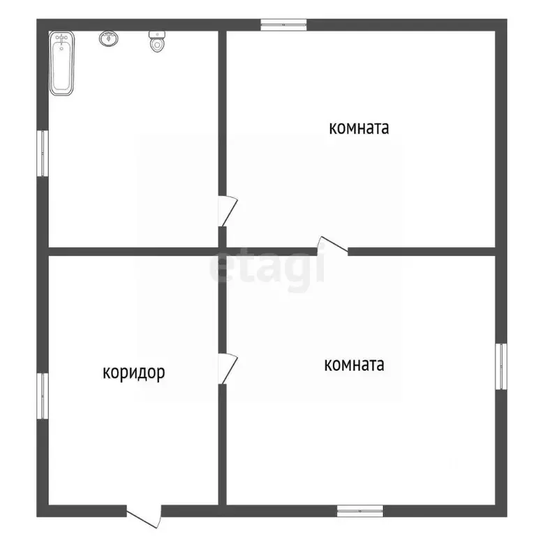 Дом в Воронежская область, Бобровский район, Шишовское с/пос, с. ... - Фото 2