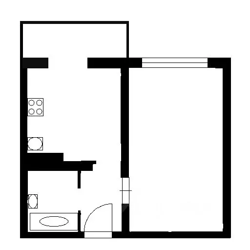 1-к кв. Воронежская область, Воронеж ул. 9 Января, 68к4 (34.0 м) - Фото 2