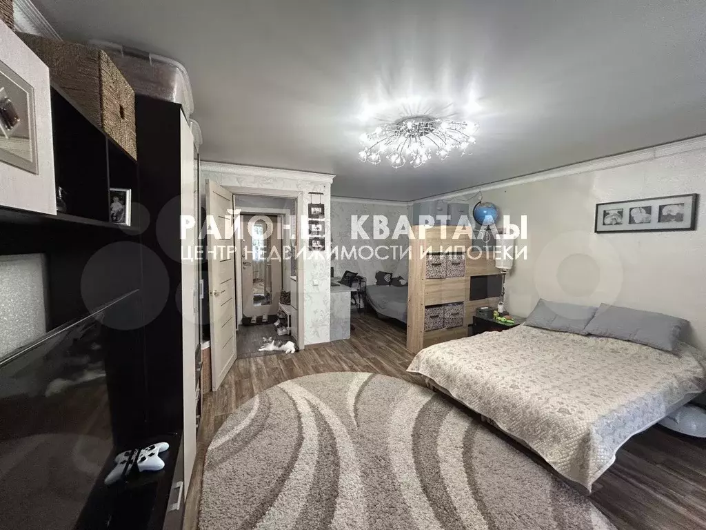 1-к. квартира, 44,4 м, 2/5 эт. - Фото 1