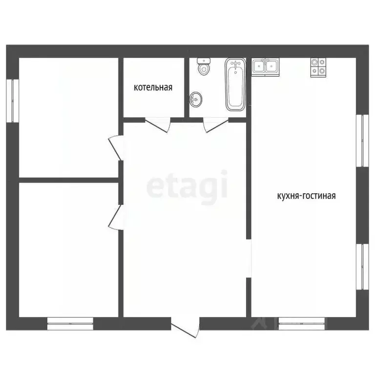 Дом в Ярославская область, Некрасовское рп ул. Луговая, 11 (100 м) - Фото 2