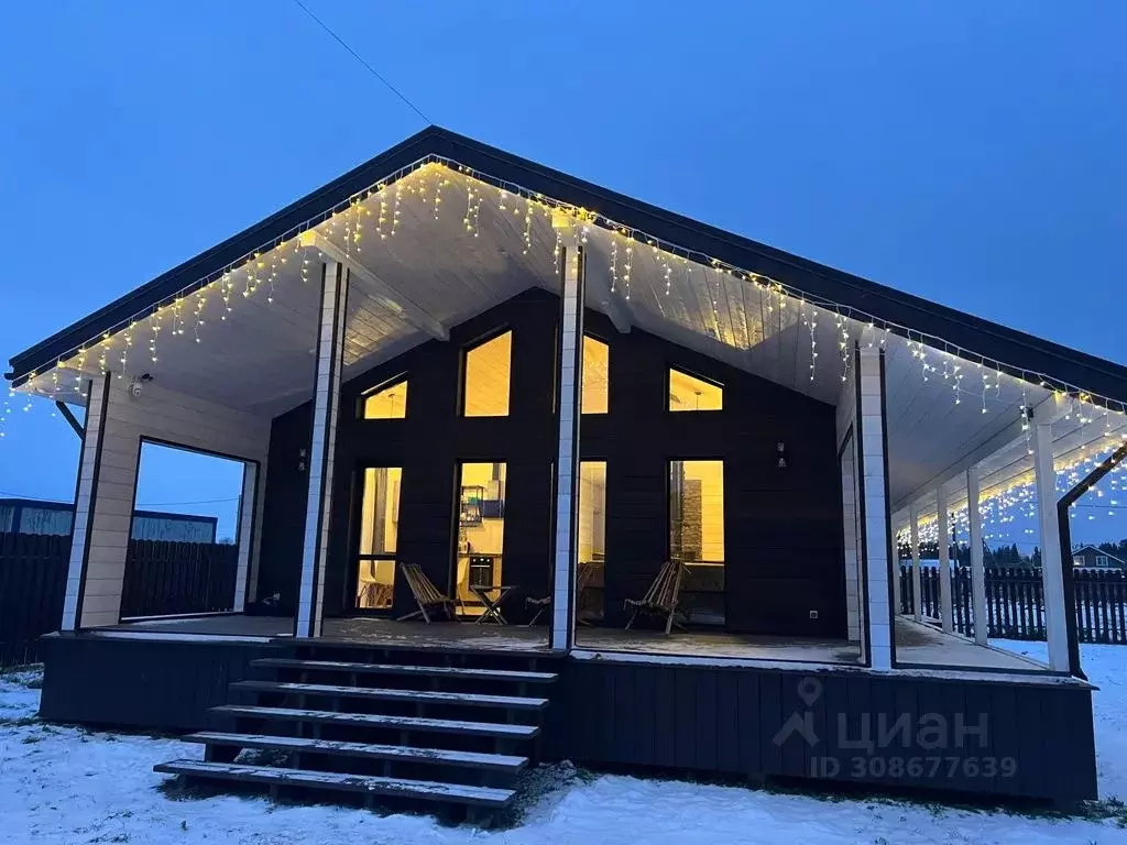 Дом в Ленинградская область, Волосовский район, Клопицкое с/пос, пос. ... - Фото 1