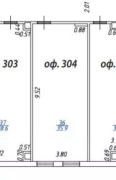 Офис в Москва Солнцевский просп., 13А (46 м) - Фото 2