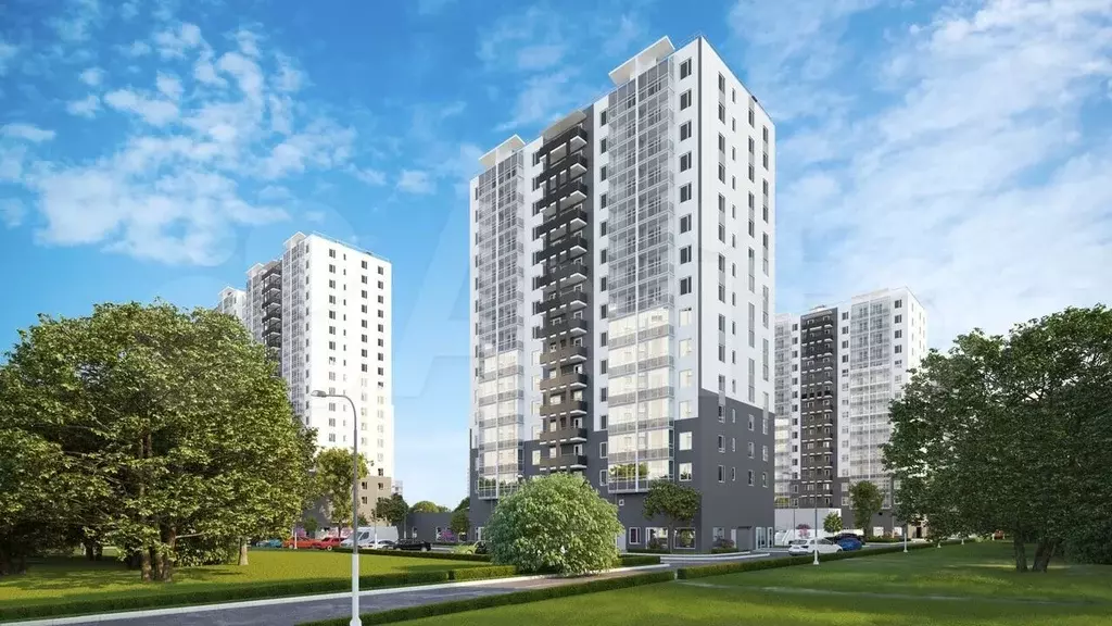 Квартира-студия, 22,7 м, 13/18 эт. - Фото 0