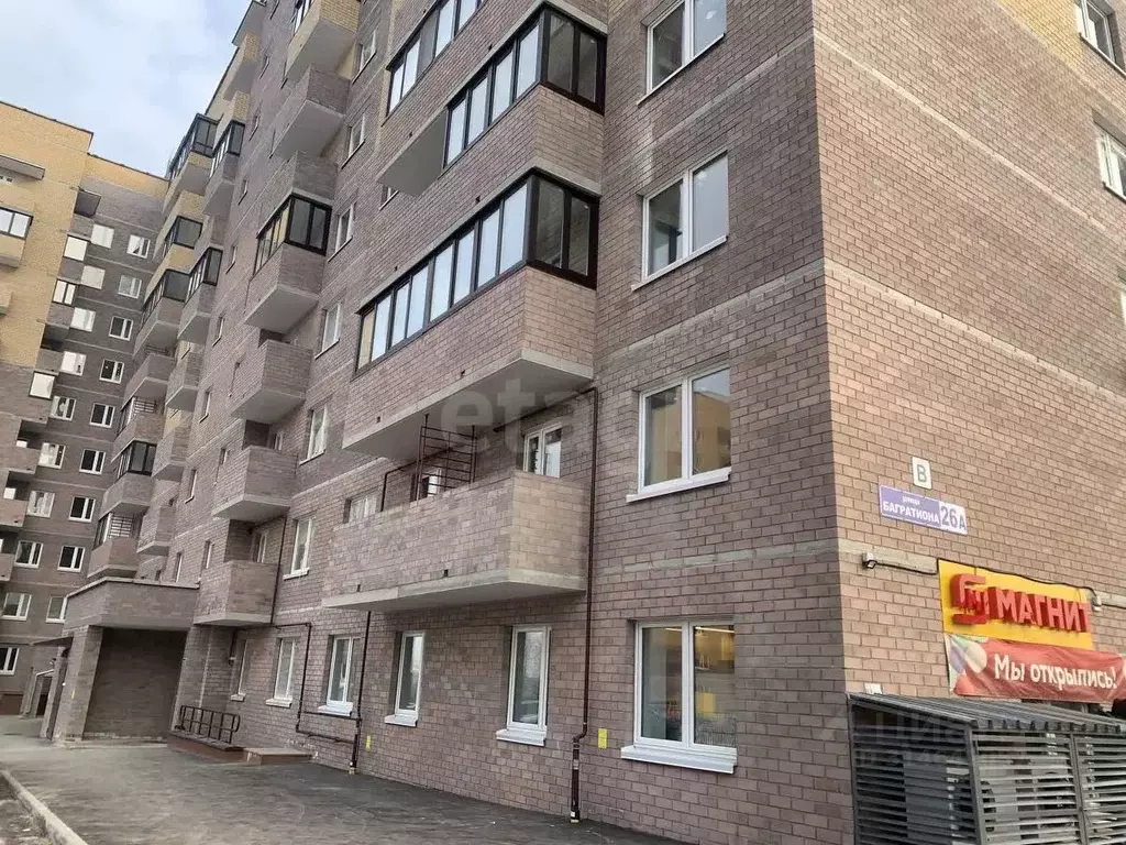 2-к кв. Смоленская область, Смоленск ул. Багратиона, 26А (65.2 м) - Фото 1
