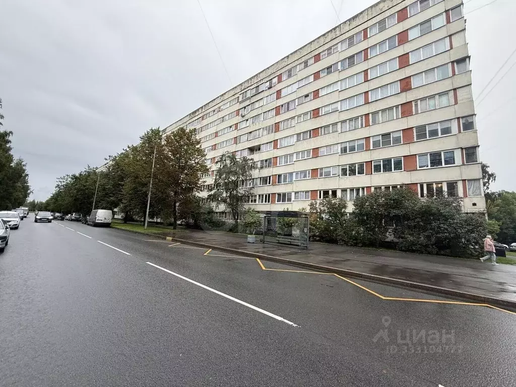 3-к кв. Санкт-Петербург ул. Руднева, 27К1 (63.4 м) - Фото 1