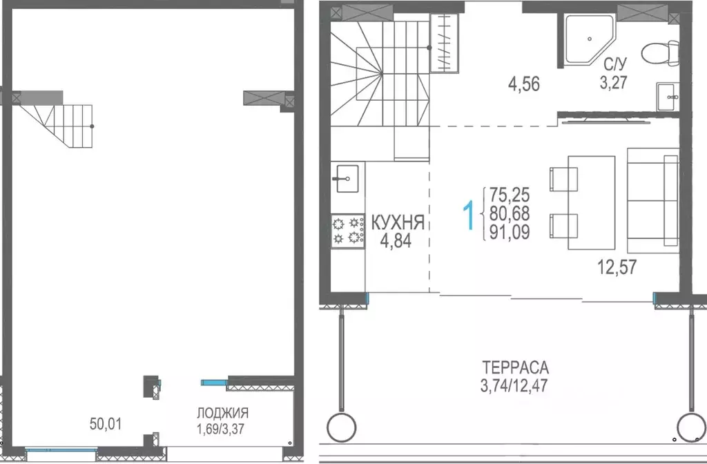 1-к кв. Крым, Сакский район, Лесновское с/пос, с. Прибрежное Розовое ... - Фото 1