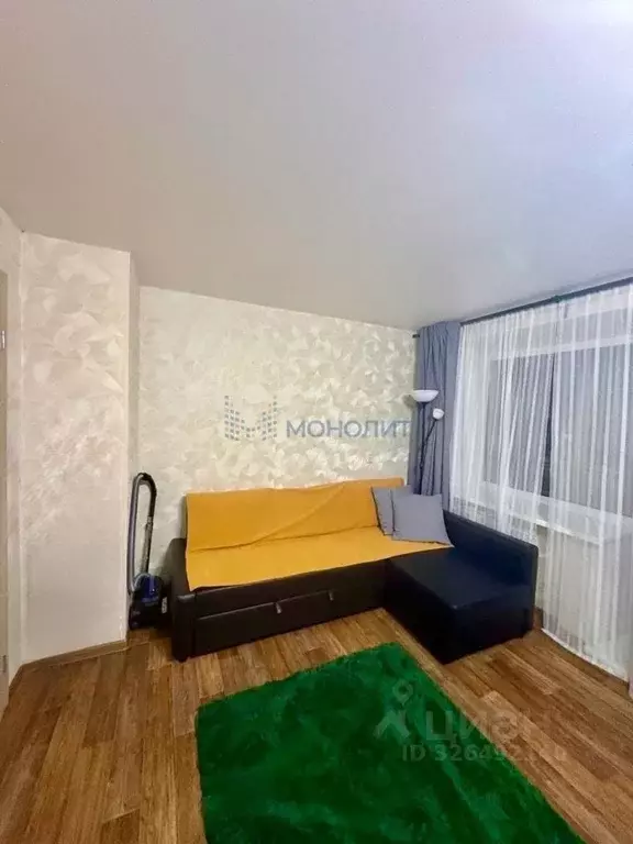 1-к кв. Нижегородская область, Нижний Новгород ул. Имени Генерала И.Д. ... - Фото 1