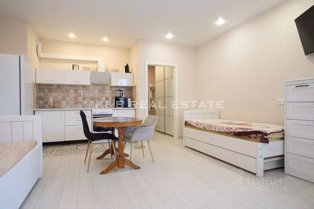 Квартира, студия, 34 м - Фото 1