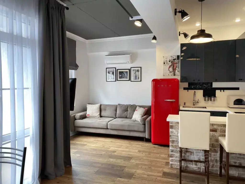 1-к кв. Краснодарский край, Сочи Мамайка мкр, ул. Волжская, 34 (32.0 ... - Фото 2