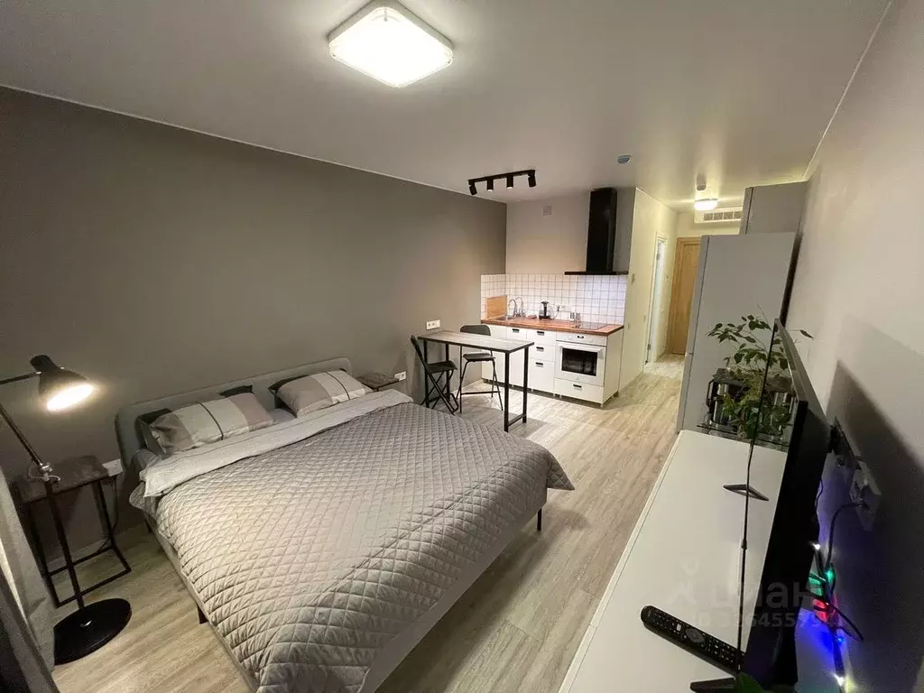 Студия Санкт-Петербург ул. Салова, 61 (27.0 м) - Фото 2