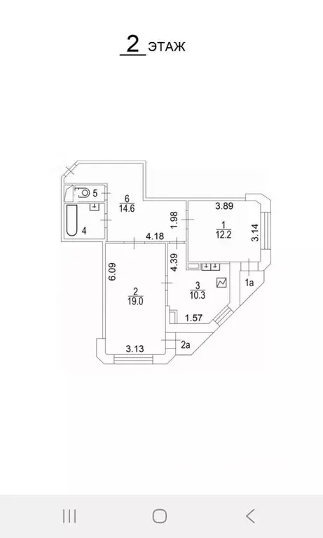 2-к кв. Москва Рабочая ул., 16 (60.7 м) - Фото 2