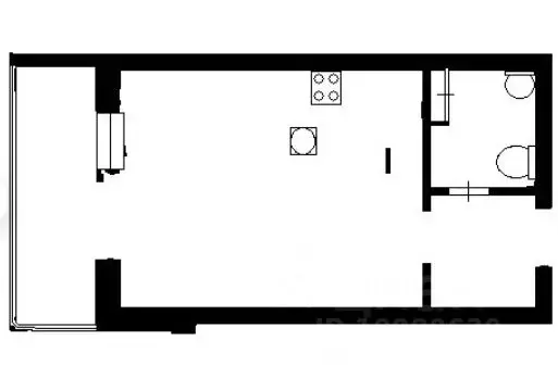 1-к кв. Севастополь проезд Рубежный, 28 (29.2 м) - Фото 2