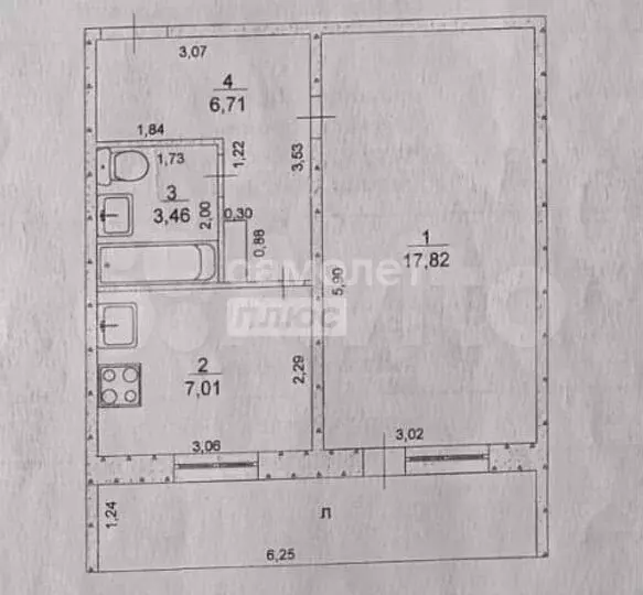 1-к. квартира, 35 м, 3/10 эт. - Фото 0