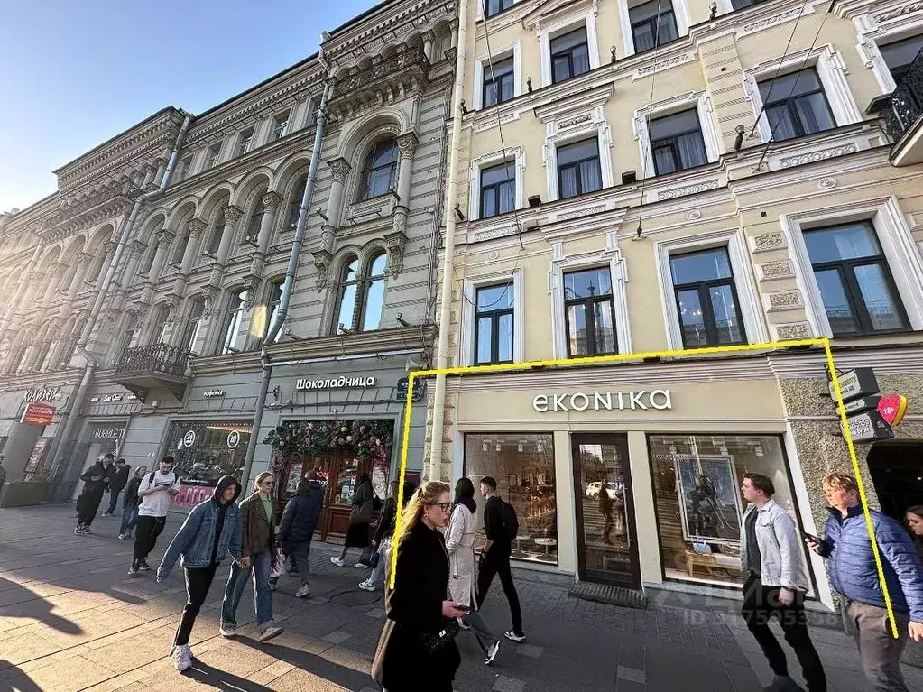 Торговая площадь в Санкт-Петербург Невский просп., 102 (169 м) - Фото 1