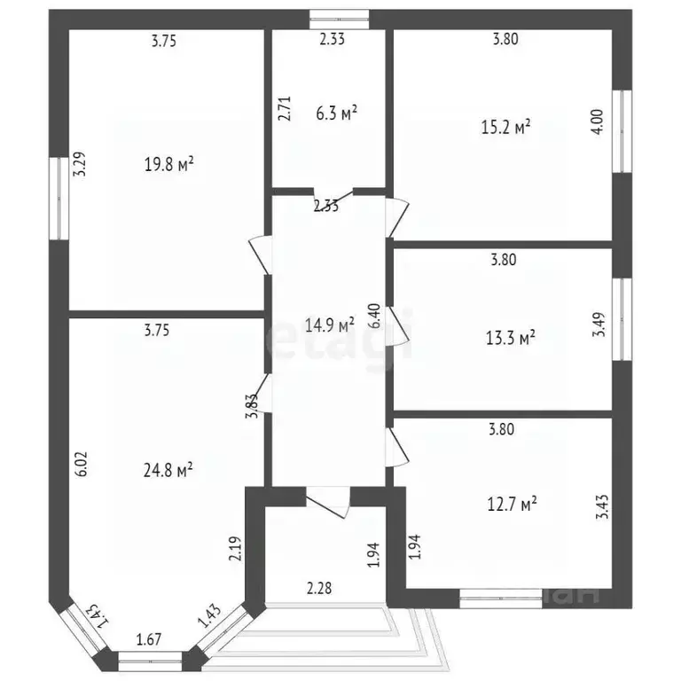 Дом в Ростовская область, Аксай ул. Раевского (111 м) - Фото 2