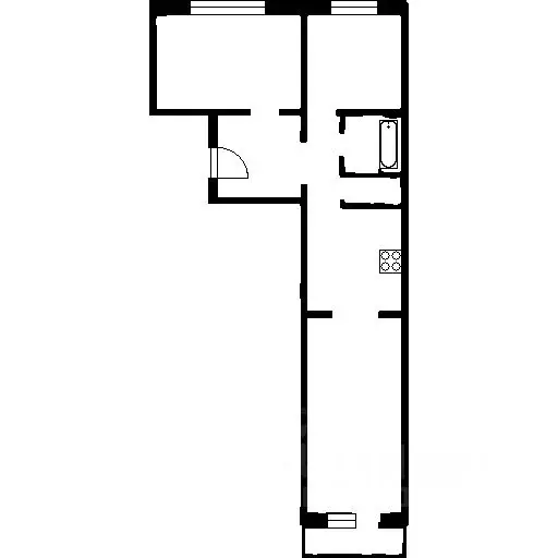 3-к кв. Новосибирская область, Новосибирск ул. Виктора Шевелева, 34 ... - Фото 2